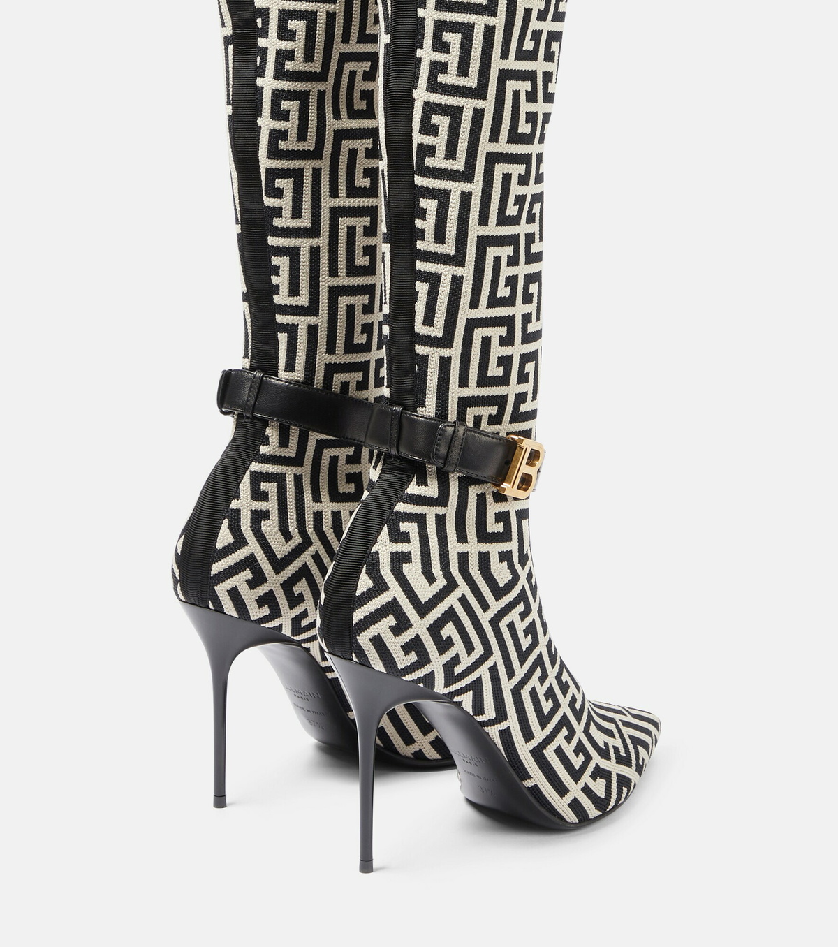 Balmain over the knee boots best sale