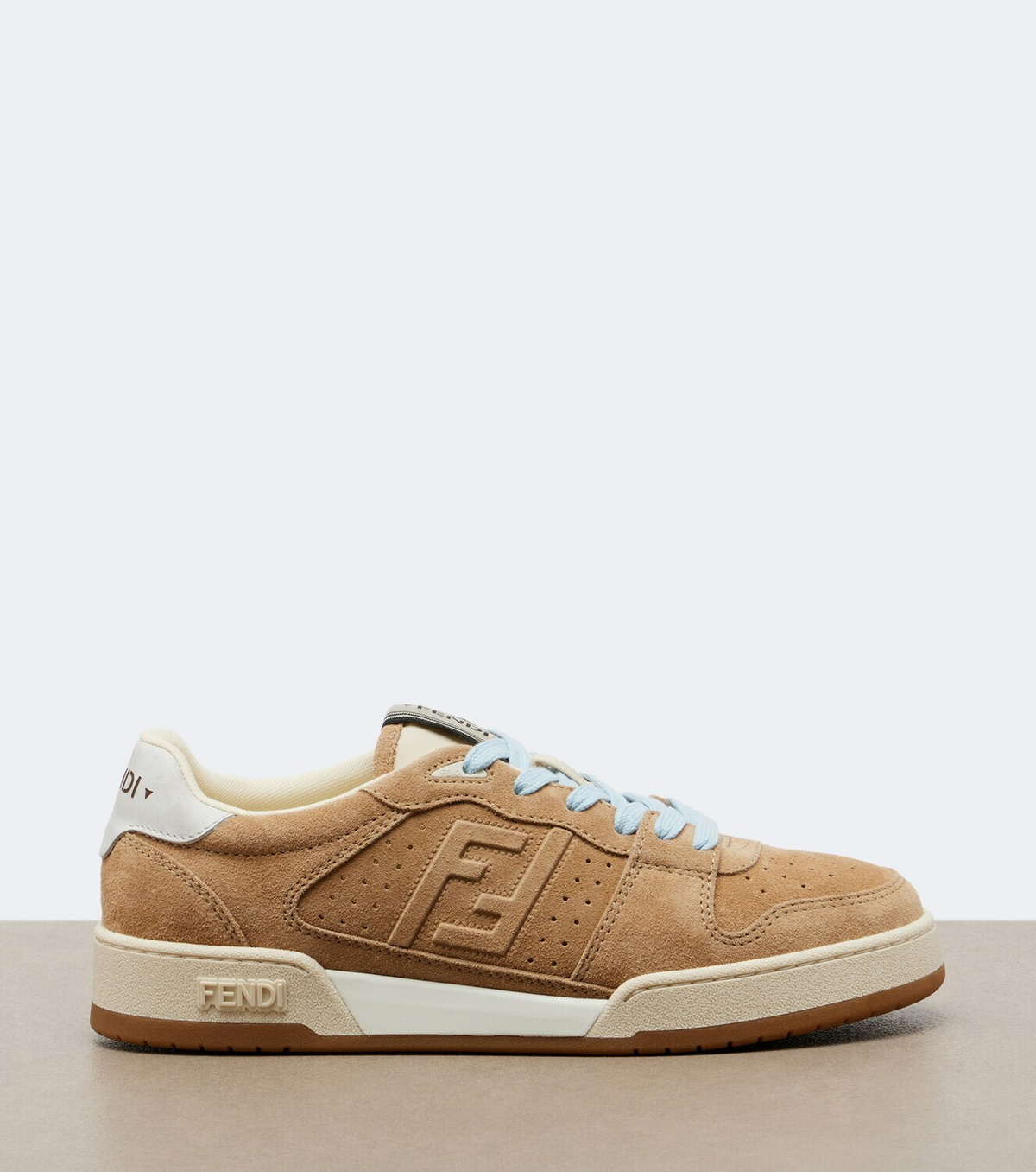 Fendi Fendi Match suede sneakers