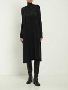 MAISON MARGIELA - Silk & Viscose Crepe De Chine Midi Dress