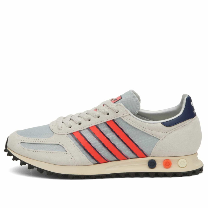 Photo: Adidas La Trainer OG Sneaker in Silver Met./Supplier Colour/Dark Blue