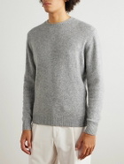 Thom Sweeney - Brushed Cashmere-Blend Sweater - Gray