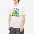 Adidas Men's Grow Together T-Shirt in Black/Bright Yellow