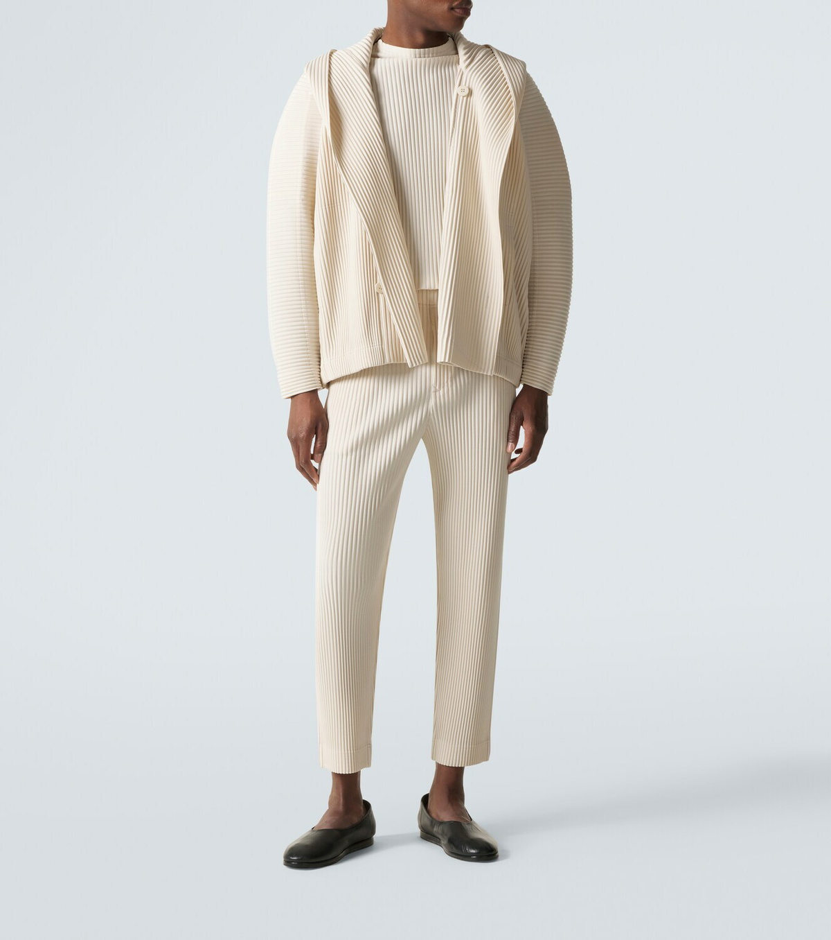 Homme Plissé Issey Miyake Tuxedo Pleats straight pants