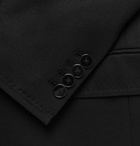 Dolce & Gabbana - Black Slim-Fit Embellished Satin-Jersey Blazer - Men - Black