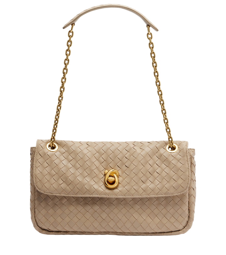 Photo: Bottega Veneta Madison Intrecciato leather shoulder bag