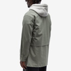 Y-3 Men's Ripstop Overshirt in Stone Green