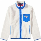 Polo Ralph Lauren Men's Sport Pile Fleece in Clubhouse Cream/Sapphire Star