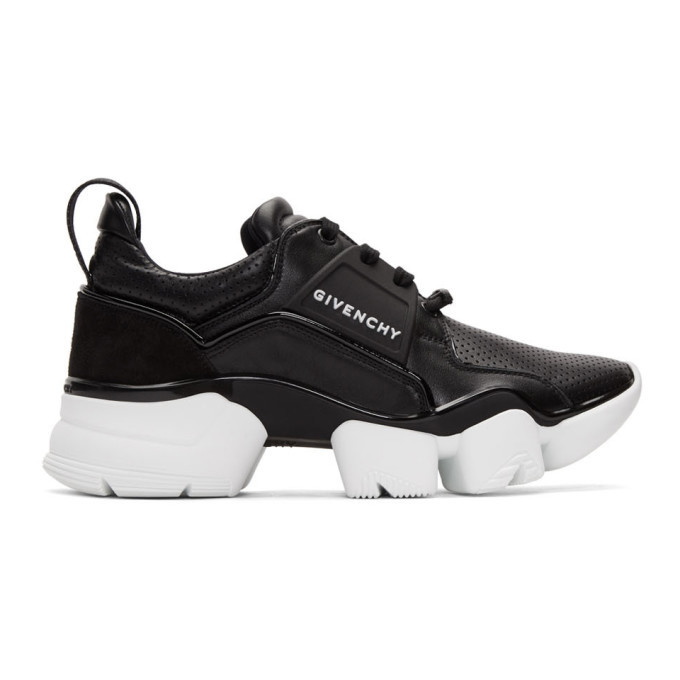 Photo: Givenchy Black and White Basse Jaw Sneakers