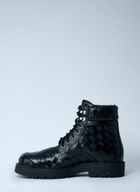 Bottega Veneta Haddock Lace-Up Ankle Boots