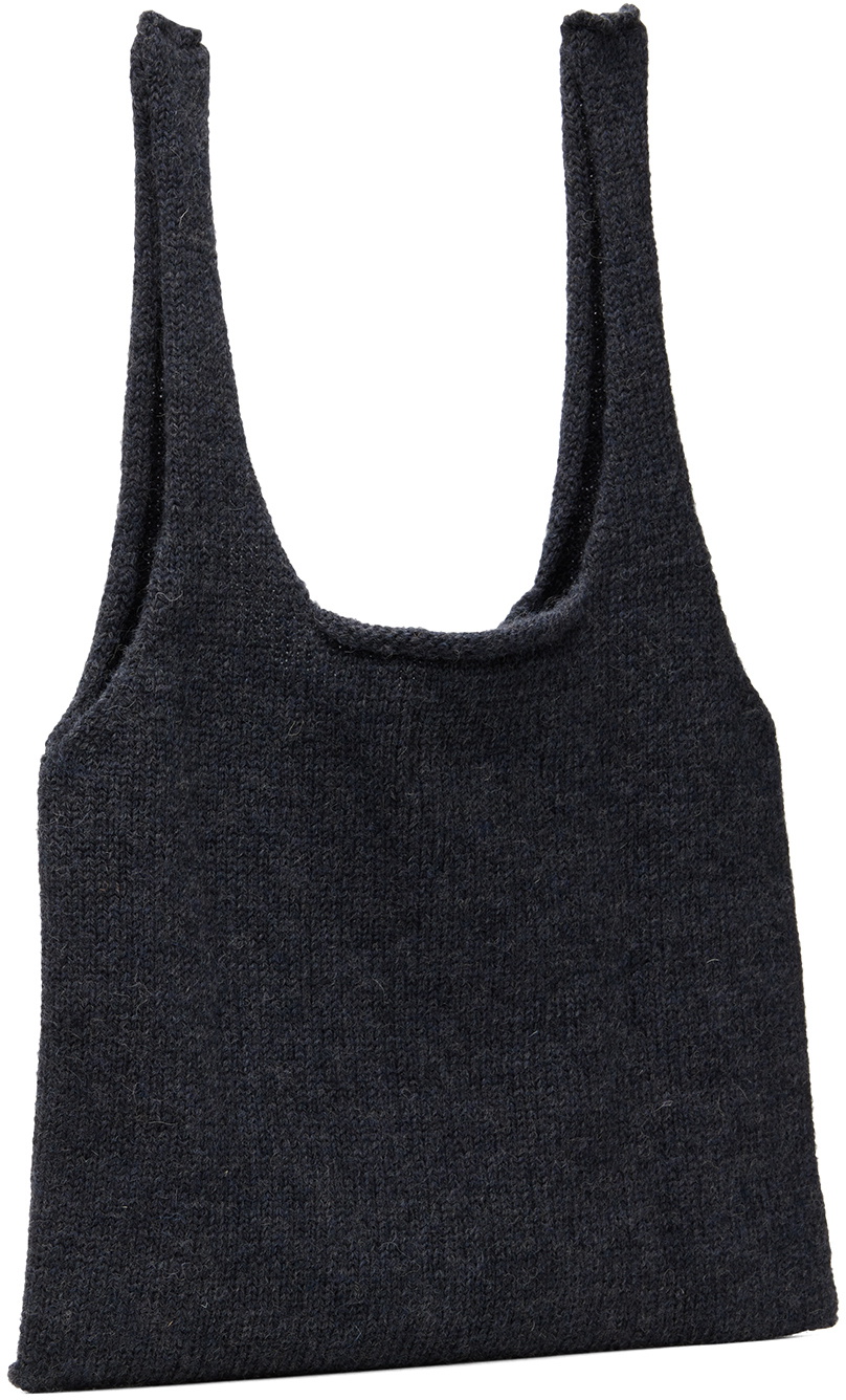 XENIA TELUNTS Gray Shopper Tote