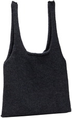 XENIA TELUNTS Gray Shopper Tote