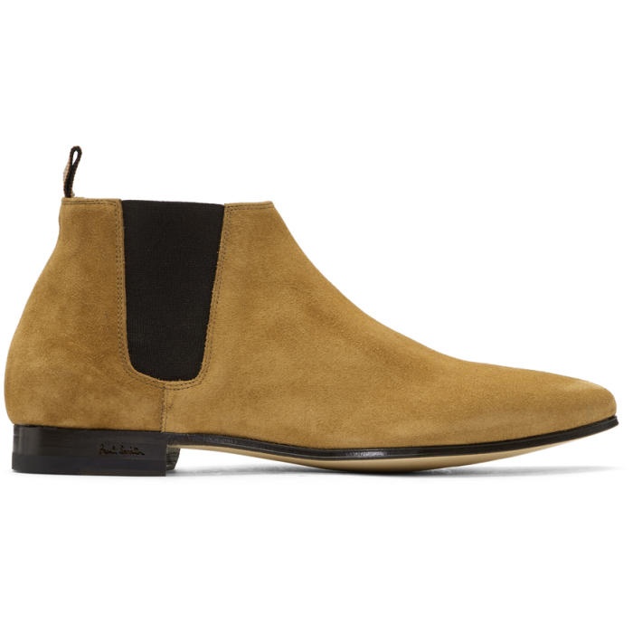Photo: Paul Smith Tan Suede Marlowe Chelsea Boots
