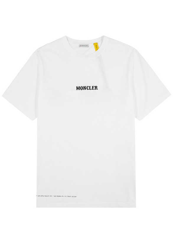 Photo: Moncler 7 Moncler Frgmt Circus Cotton T-shirt, White, T-shirt, Cotton