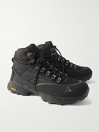 ROA - Andreas Strap Suede and Rubber-Trimmed Cordura® Boots - Black