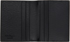 Ferragamo Black Gancini Credit Card Holder