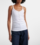 Jacquemus Clavela cotton tank top