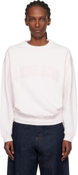 ANINE BING Pink Spencer 'Anine Bing' Sweatshirt