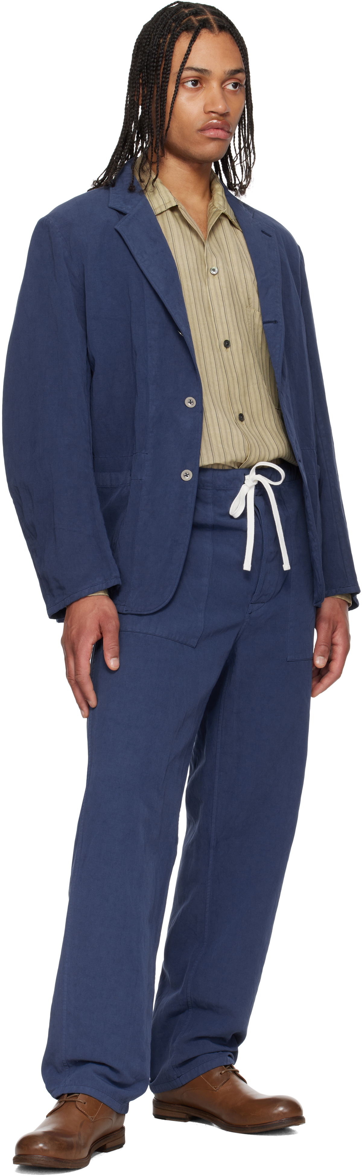 バクターKAPTAIN SUNSHINE Take Easy KAPTAIN SUNSHINE Navy Take Easy Blazer Kaptain Sunshine