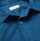 Charvet - Cotton-Corduroy Shirt - Blue