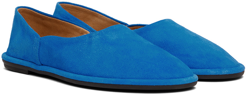 The Row Blue Canal Slip On Loafers The Row