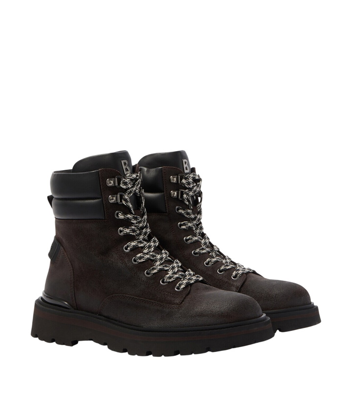 Photo: Bogner Seoul suede lace-up boots