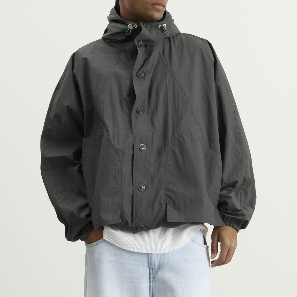 YMC Men's Bonehead Jacket in Grey