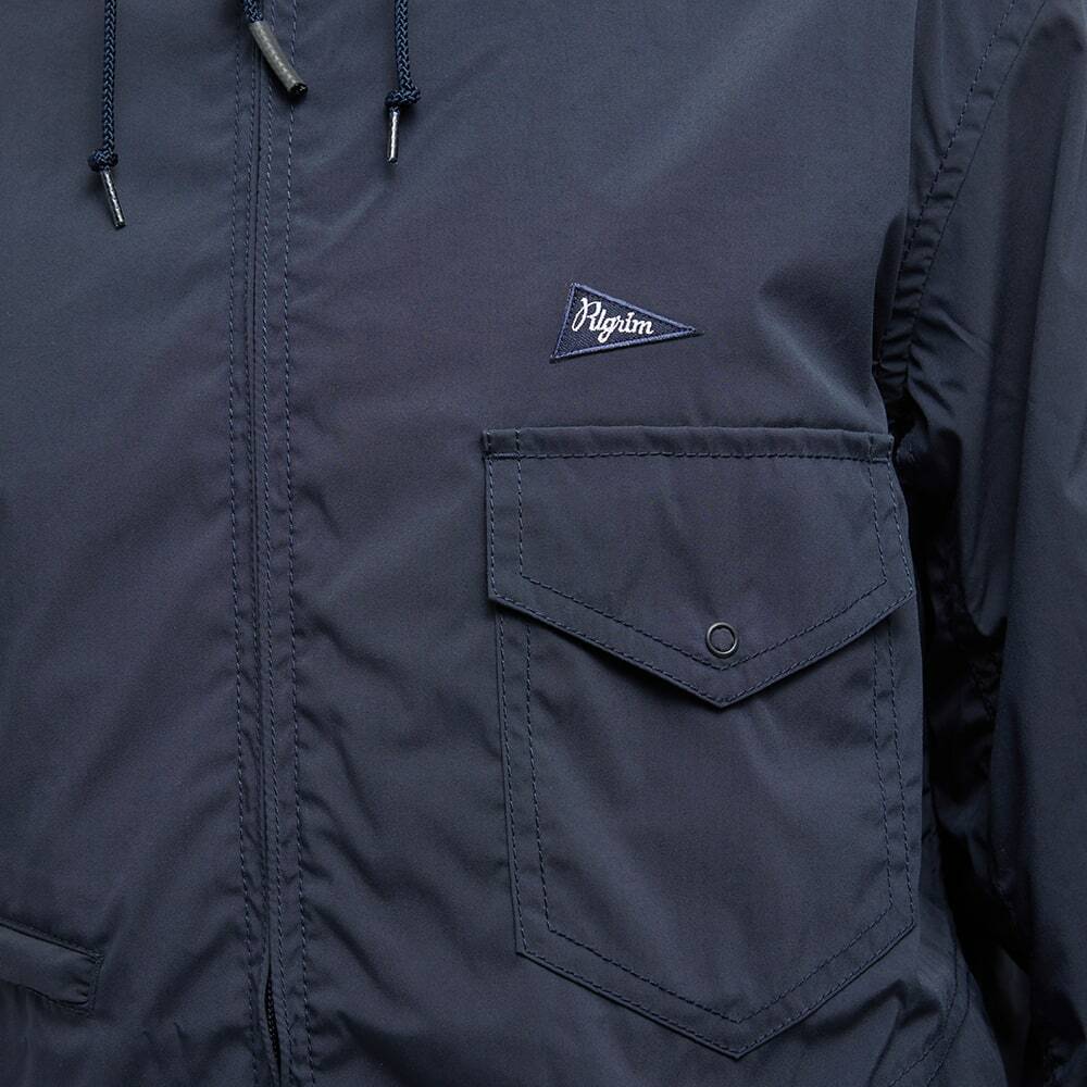 Pilgrim Surf + Supply Men's Russel Zip Parka Jacket in Navy