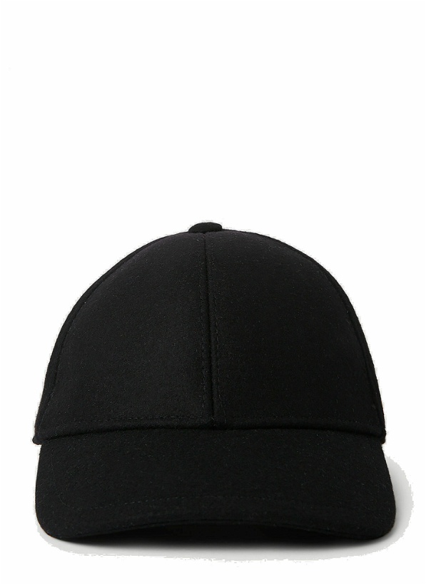 Photo: Monogram Baseball Cap in Black