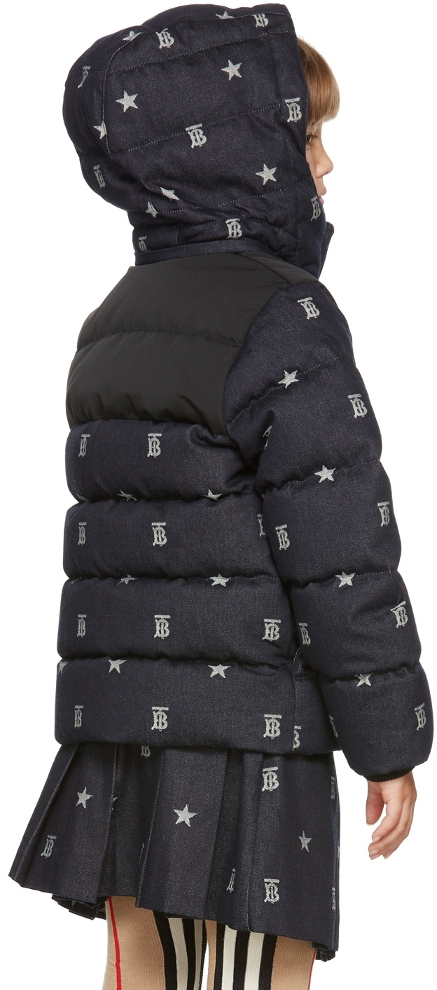 Burberry Kids Reversible Star and Monogram Motif Jacket