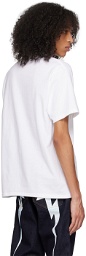 BAPE White Color Camo Crazy T-Shirt