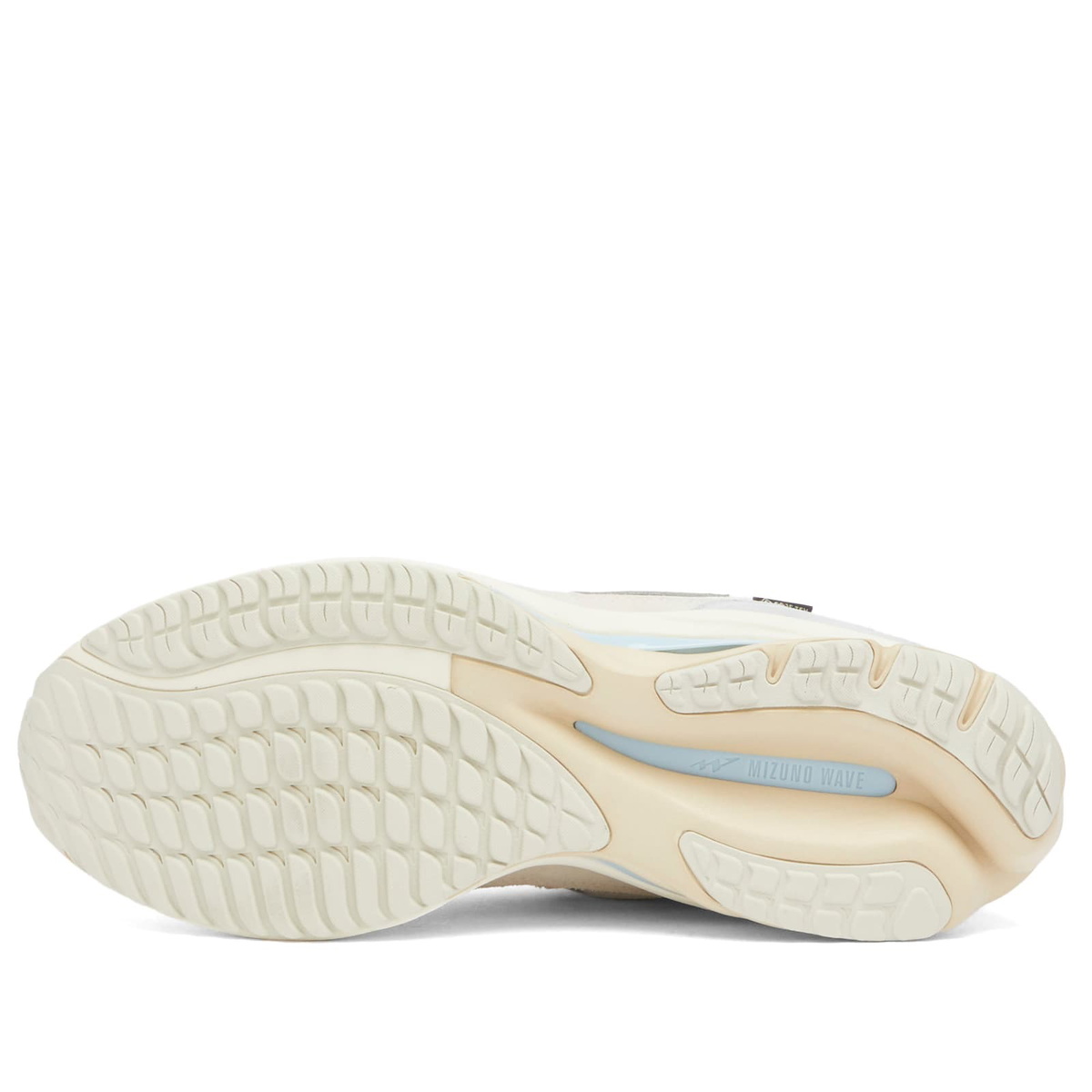 Mizuno x BSTN Wave Rider WAVE RIDER β Gore-tex Sneaker in Snow White/Summer Sand/Harbor Mist