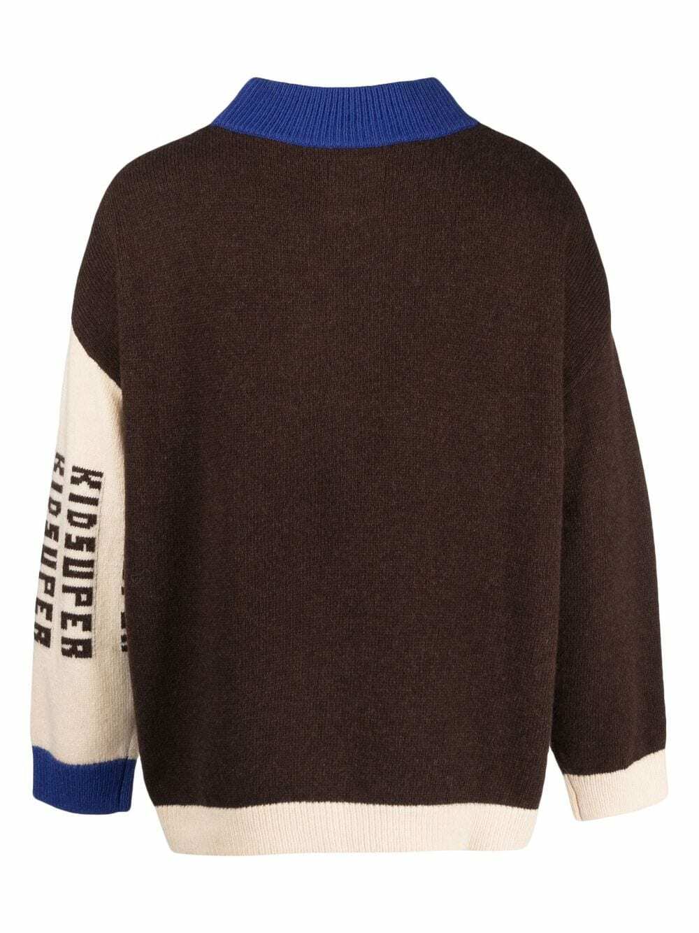 KidSuper Brown Colm Dillane Signature Sweater