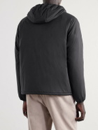 Burberry - Logo-Appliquéd Shell Hooded Jacket - Black