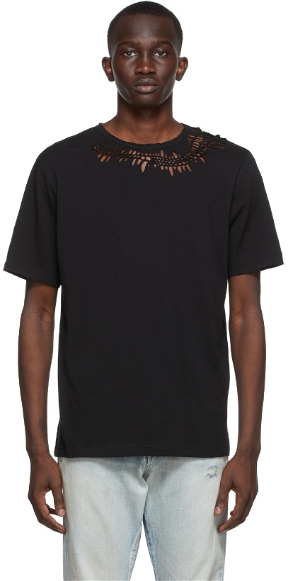Photo: Saint Laurent Black Used T-Shirt