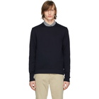 Officine Generale Navy Nina Sweater