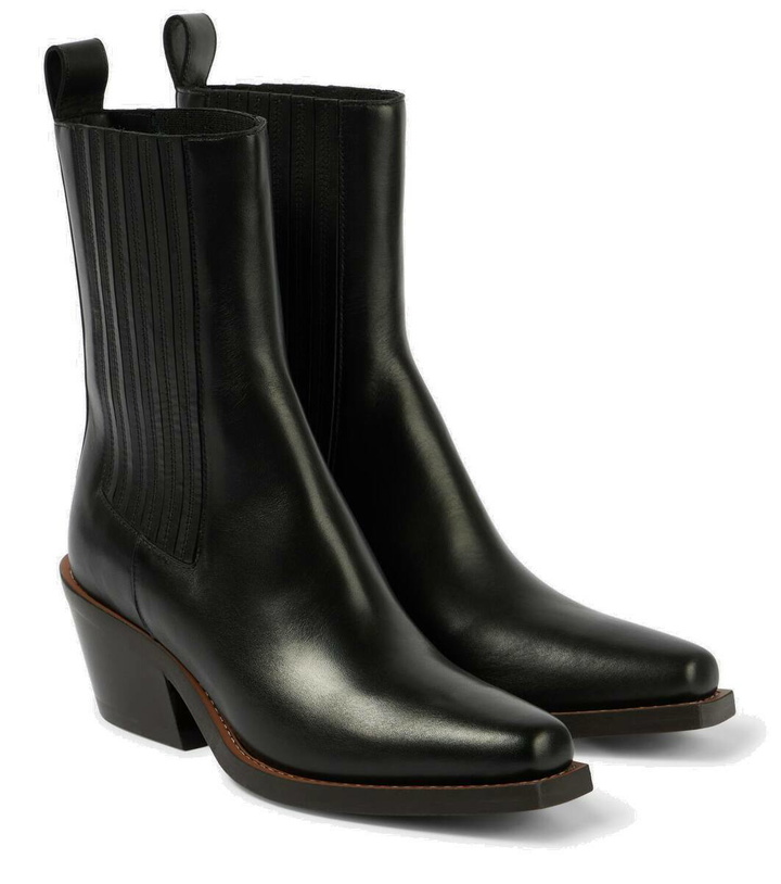 Photo: Dorothee Schumacher Western Touch leather Chelsea boots
