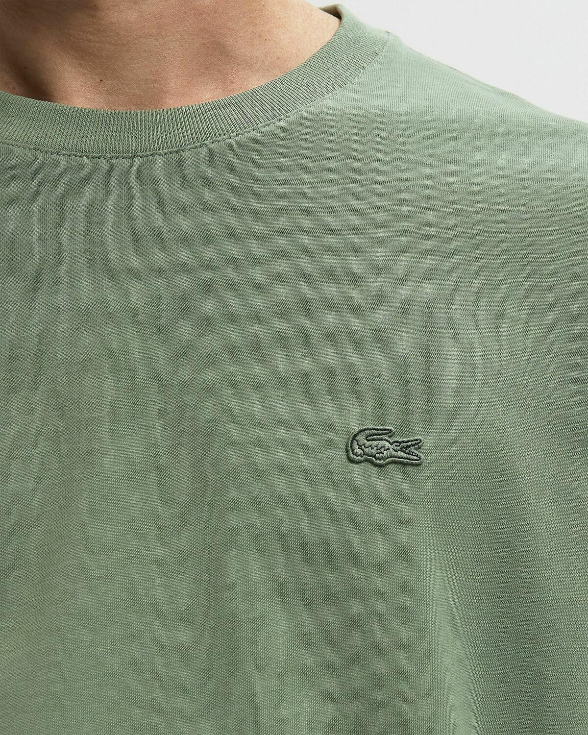 Lacoste Loose Fit T-Shirt Green Mens Shortsleefe