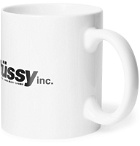 Stüssy - Logo-Print Ceramic Mug - White