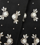 Simone Rocha - Embellished knit gloves