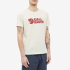 Fjällräven Men's Logo T-Shirt in Chalk White