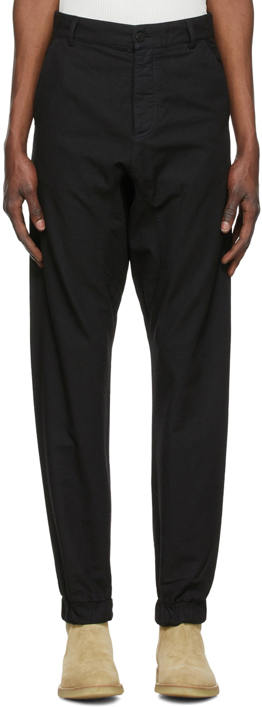 Winnie New York Black Cotton Trousers