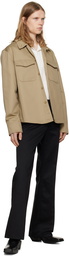 Courrèges Beige Utility Overshirt