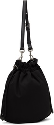 Vivienne Westwood Black Re-Nylon Drawstring Pouch