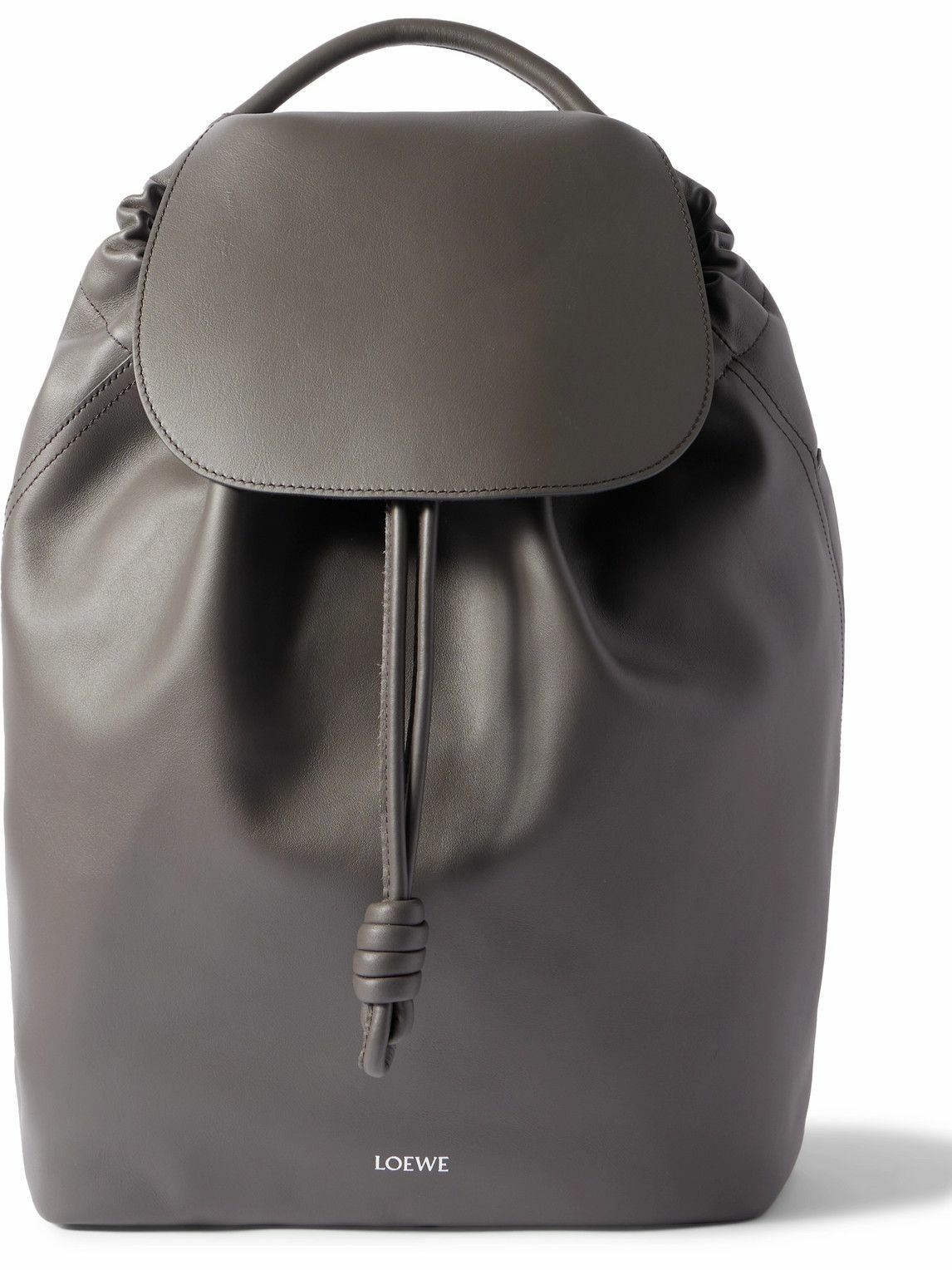 Loewe - Anton Logo-Debossed Full-Grain Leather Sling