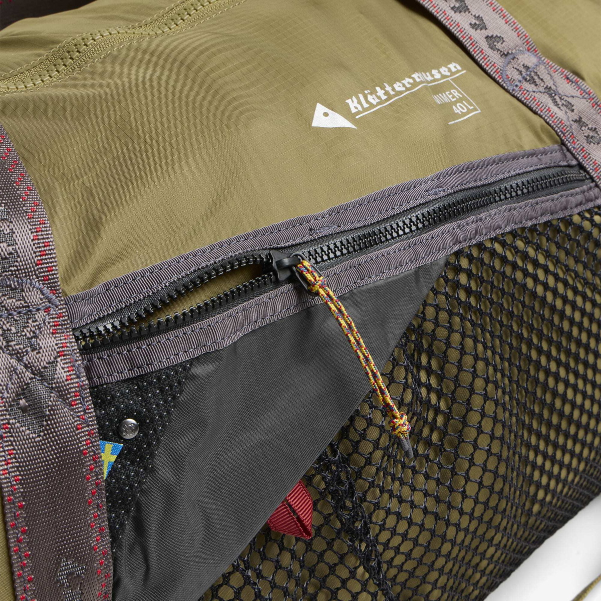 Klättermusen Men's Mimer Duffelbag 40L in Olive