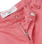 Orlebar Brown - 007 Thunderball Cotton and Linen-Blend Shorts - Pink