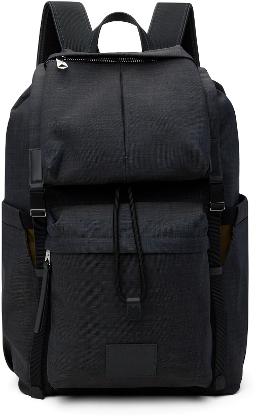Photo: Paul Smith Gray Flap Backpack