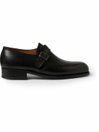 J.M. Weston - 531 Leather Monk Strap Shoes - Black