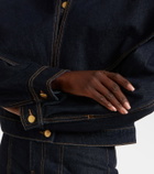 Ulla Johnson Agata caped denim jacket