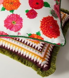 La DoubleJ Bright Blooms floral cushion